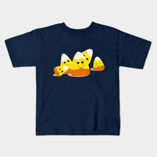 The Candy Corn Crew Kids T-Shirt